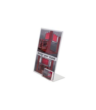 Soporte publicidad con dispensador de tarjetas (5 unidades)