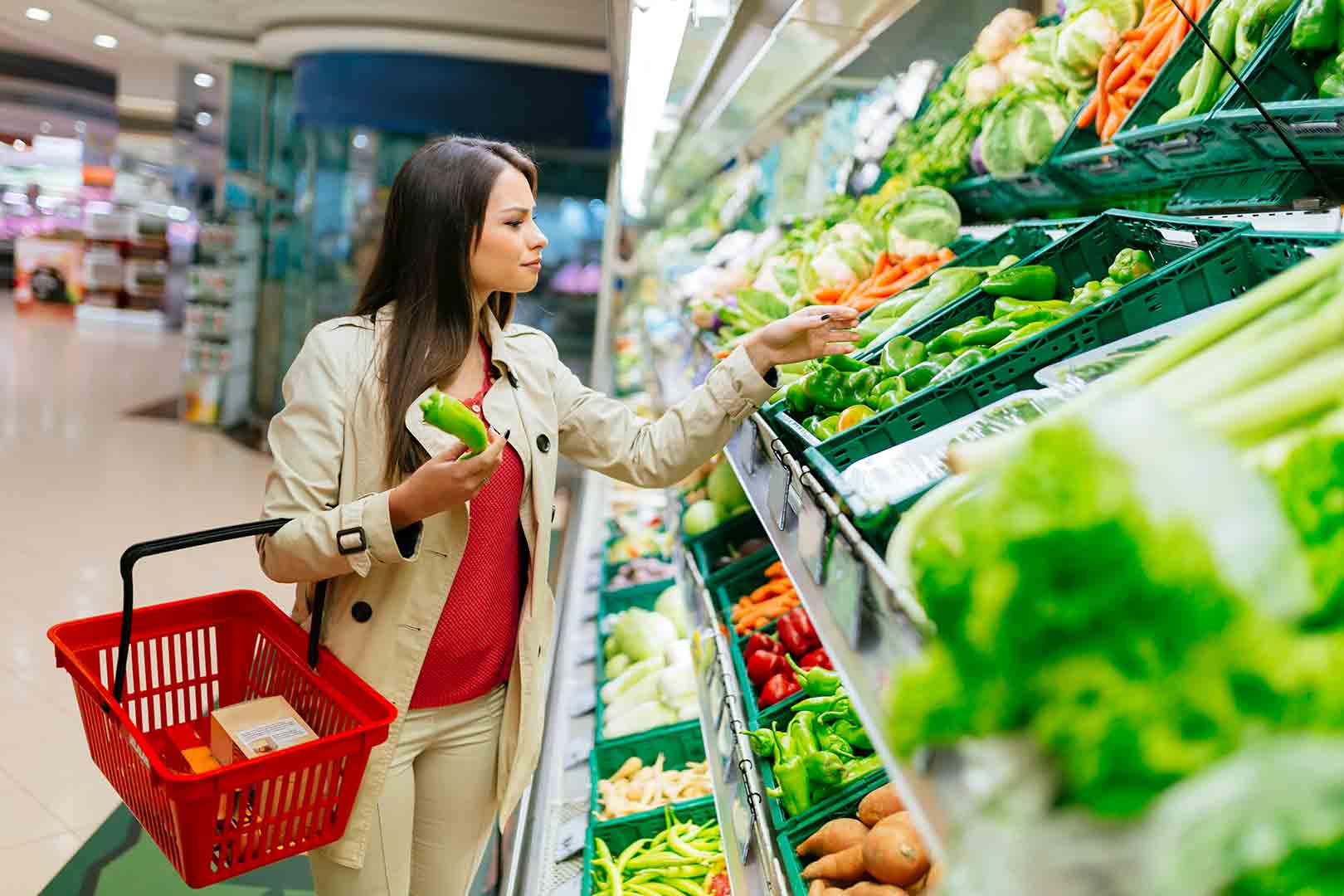 Portaprecios frutería