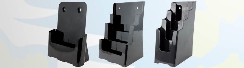dispensador de folletos negros para colgar dispensador de folletos negros para colgar