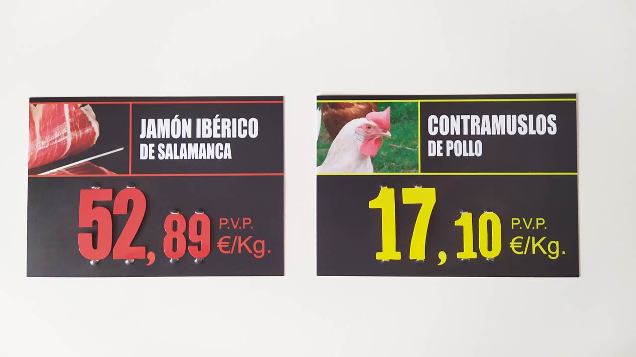 Carteles UVI personalizados